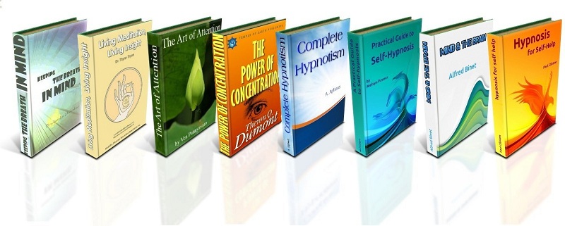 ebooks for hypnosis meditation and the mind