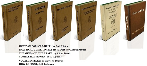 ebooks about hypnosis and singing