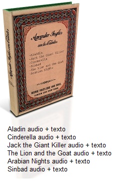 libro de 6 cuentos audios mp3s + textos libro de cuentos en ingles
